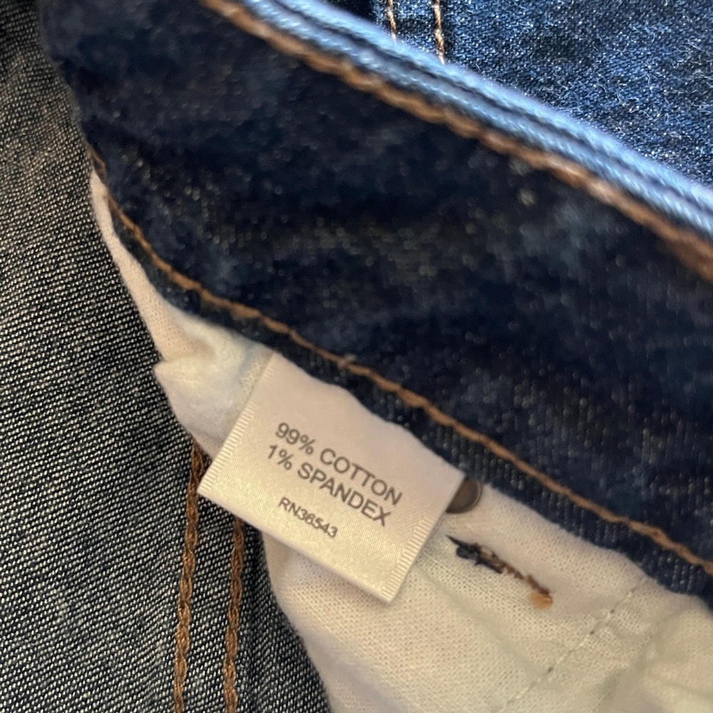 Van Heusen deep pocket Dark Blue Stretch Denim Jeans - Picture 7 of 9